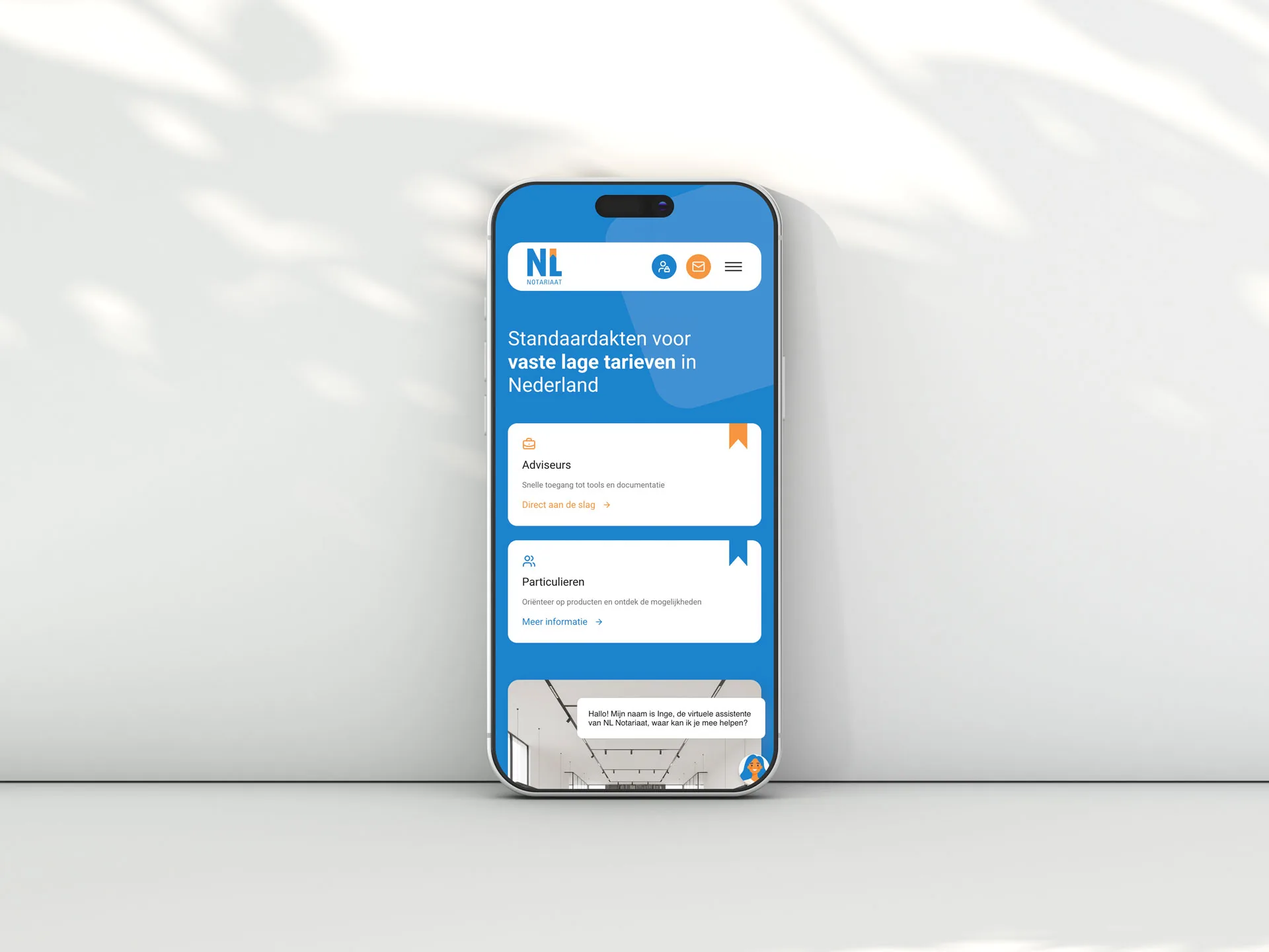nl notariaat website mobile