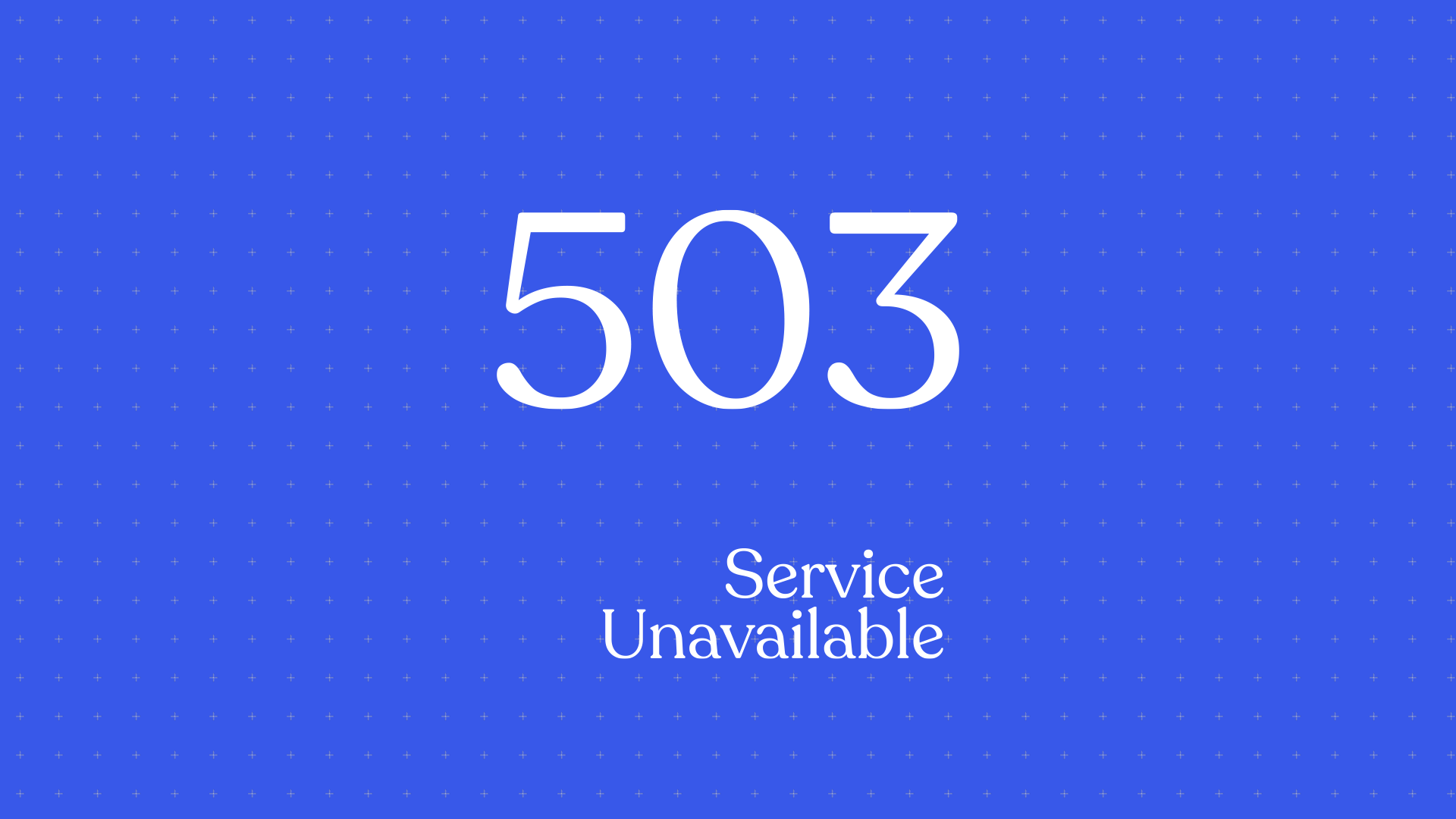 503 pagina service unavailable wordpress